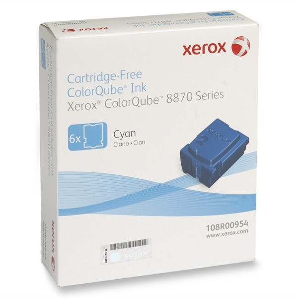 Xerox 108R00954 cyan solid ink 6-pack (original) 108R00954 047600 - 1