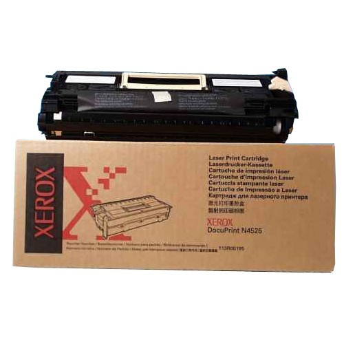 Xerox 113R00195 svart toner (original) 113R00195 046744 - 1