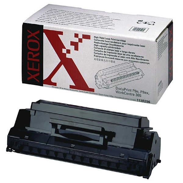 Xerox 113R00296 svart toner (original) 113R00296 046747 - 1