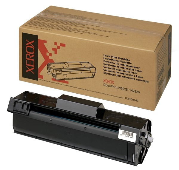 Xerox 113R00443 svart toner (original) 113R00443 046751 - 1