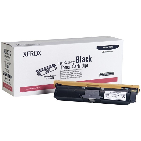 Xerox 113R00692 svart toner hög kapacitet (original) 113R00692 047098 - 1