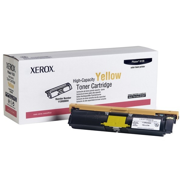 Xerox 113R00694 gul toner hög kapacitet (original) 113R00694 047102 - 1