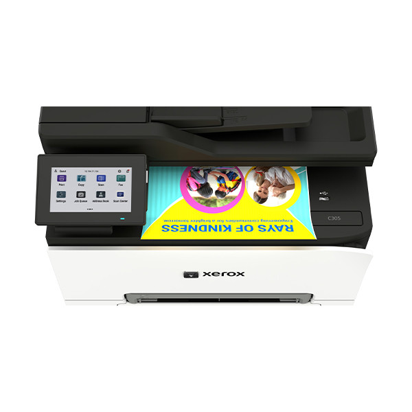 Xerox C305ae Allt-i-ett A4 färglaserskrivare med WiFi (4-i-1) [21kg] 896247 - 4