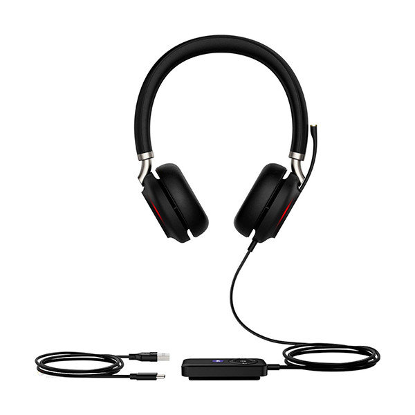 Headset USB/Bluetooth | Yealink UH38 Dual Teams Stereo | svart 510019 - 1