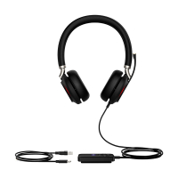 Headset USB/Bluetooth | Yealink UH38 Dual Teams Stereo | svart 510019