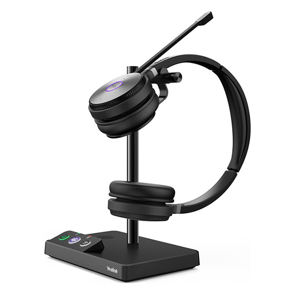Headset trådlöst | Yealink WH62 Dual teams Stereo | svart 510011 - 7