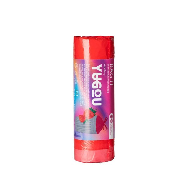 Soppåse 35L | med knytband | Yugou Very Berry | 15st 502054 - 1
