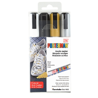 Akrylpenna 6mm | ZIG Posterman | 4 färger SE001336