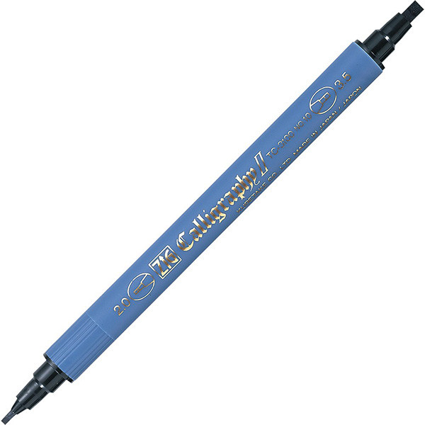 Kalligrafipenna 2.0/3.5mm | ZIG II TC-3100 | svart 238740 - 1