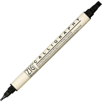 Kalligrafipenna 2.0/5.0mm | ZIG MS | pure black 360010