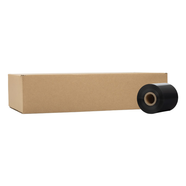 Zebra 2100 Färgband vax | 02100BK08045 | 80mm x 450m (varumärket 123ink) 12 band 02100BK08045C 141081 - 1