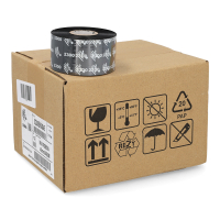 Zebra 2300 Färgband vax | 02300BK04045 | 40mm x 450m (ORIGINAL) 12 band