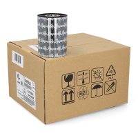Zebra 2300 Färgband vax | 02300BK08330 | 83mmx300m (ORIGINAL) 12 band 144568