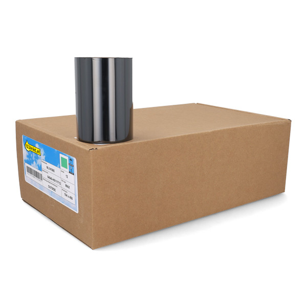 Zebra 2300 Färgband vax | 02300BK10245 | 102mm x 450m (varumärket 123ink) 12 band 141065 - 1