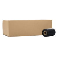 Zebra 2300 Färgband vax | 02300BK11030 | 110mm x 300m (varumärket 123ink) 15 band 02300BK11030C 144571