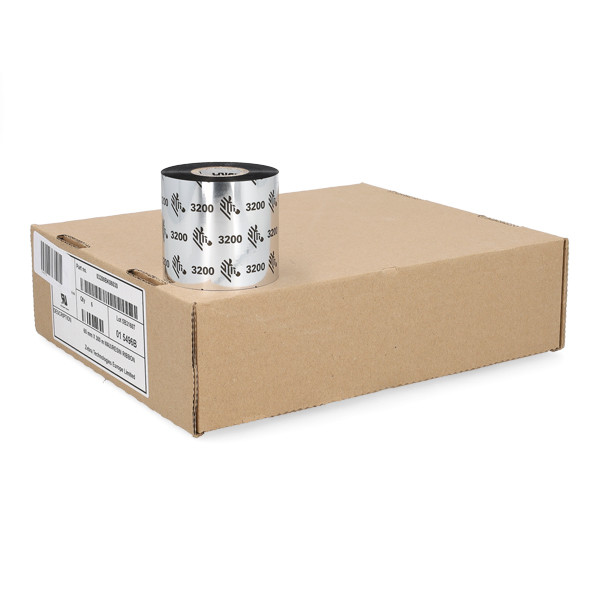 Zebra 3200 Färgband vax/resin | 03200BK06030 | 60mmx300m (ORIGINAL) 6 band 144572 - 1