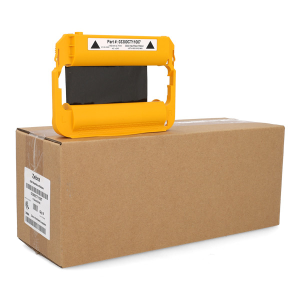 Zebra 3300 Färgband vax/resin | 03300CT11007 | 110mm x 74m (ORIGINAL) 6 band 144664 - 1