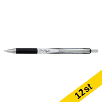 Zebra Pen Kulspetspenna | Zebra Z-Grip Flight | svart | 12st  423818