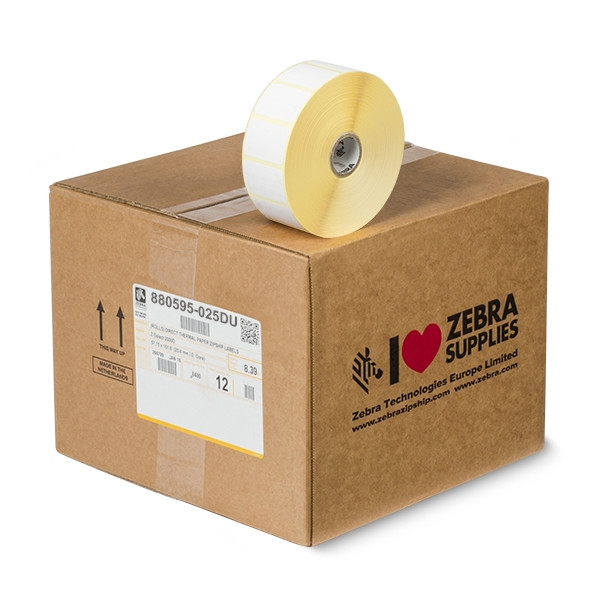 Zebra Z-Perform 1000D | 880595-025DU | 38x25mm (ORIGINAL) 12st 880595-025DU 140000 - 1