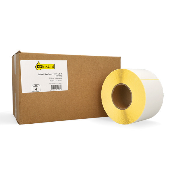 Zebra Z-Perform 1000T | 76180 | 102x152mm (varumärket 123ink) 4st 145216 - 1