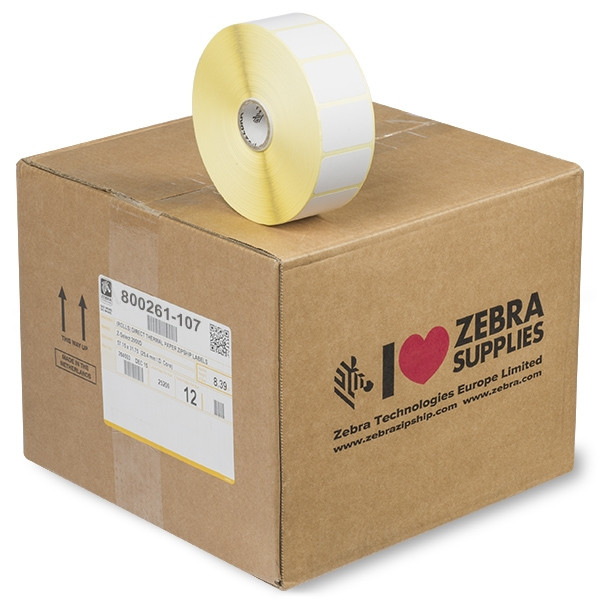 Zebra Z-Select 2000D | 800261-107 | 38x25mm (ORIGINAL) 12st 800261-107 140096 - 1