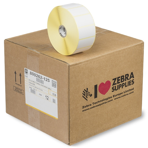 Zebra Z-Select 2000D | 800262-125 | 57x32mm (ORIGINAL) 12st 800262-125 140016 - 1