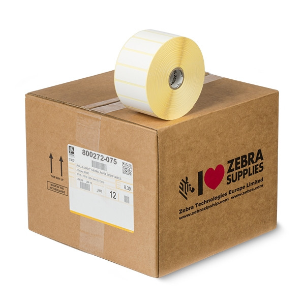 Zebra Z-Select 2000T | 800272-075 | 57x19mm (ORIGINAL) 12st 800272-075 140058 - 1