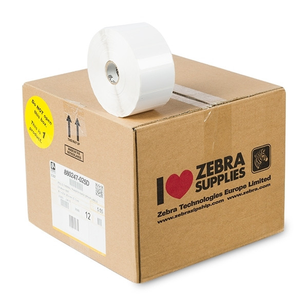 Zebra Z-Ultimate 3000T White label | 880247-025D | 51x25mm (ORIGINAL) 12st 880247-025D 140134 - 1