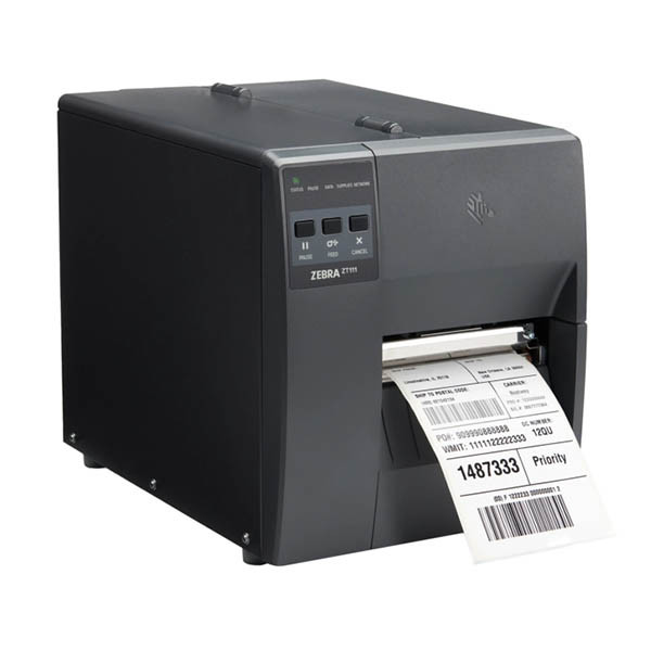 Zebra ZT111 industriell etikettskrivare | Ethernet, USB | 203dpi [8kg] 145247 - 2