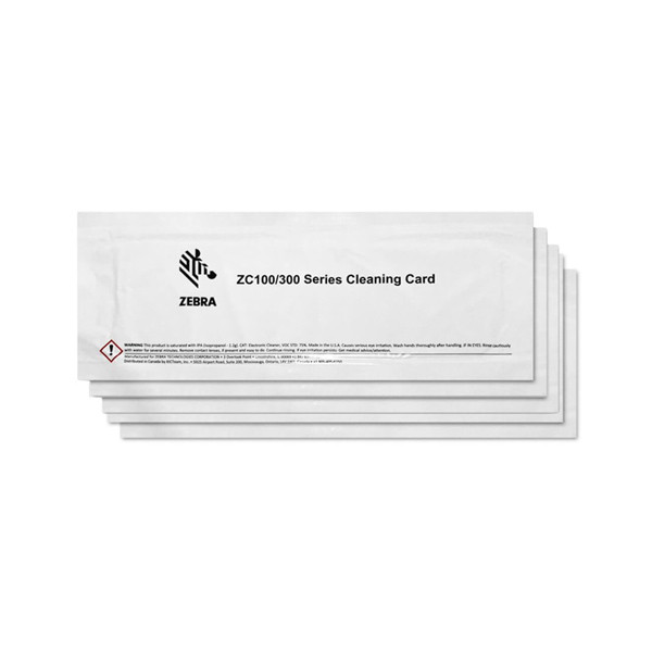 Zebra rengöringskort  | 105999-311 (ORIGINAL) 5st 105999-311 141557 - 1