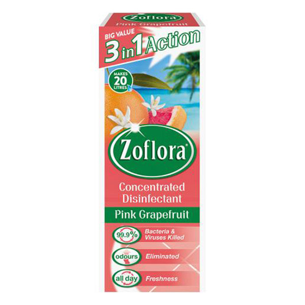 Zoflora allrengöringsmedel koncentrat | Pink Grapefruit | 500ml  SZO00055 - 1