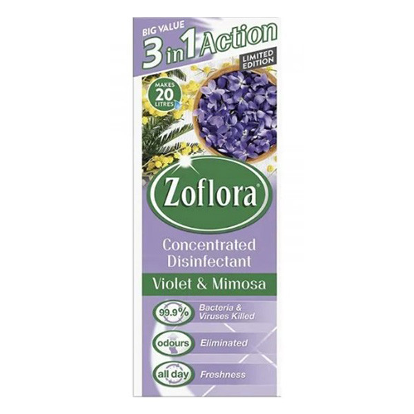 Zoflora allrengöringsmedel koncentrat | Violet & Mimosa | 500ml  SZO00063 - 1