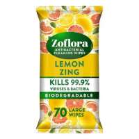 Zoflora rengöringsservetter | Lemon Zing | 70st  SZO00083