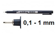 Edding 1880 (0,1 -1mm)