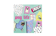 Pug Life skolmaterial