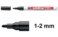 1 - 2 mm (Edding 751)