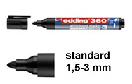 Whiteboardpennor standard