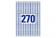 270 per ark (17,8 x 10 mm)