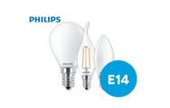 Philips E14 Led lampor