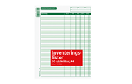 Inventeringslistor