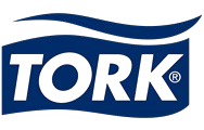 Tork – blå logga för varumärket Tork.